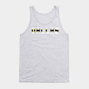 Pixel Hockey City Dallas 1999 Retro Tank Top